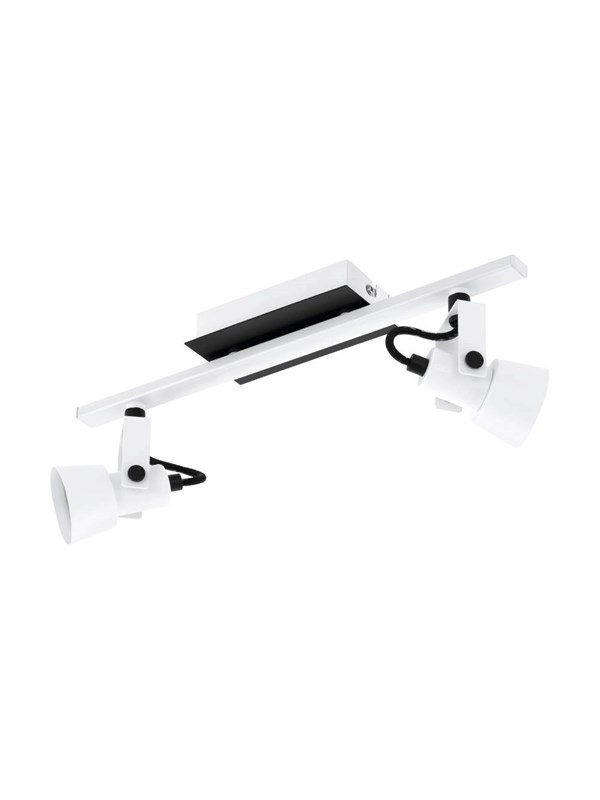 EGLO TRILLO SPOT 2X400LM VIT/SVART