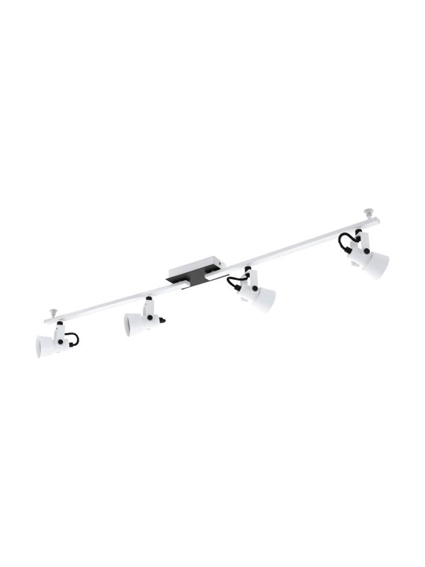 EGLO TRILLO SPOT 4X400LM VIT/SVART