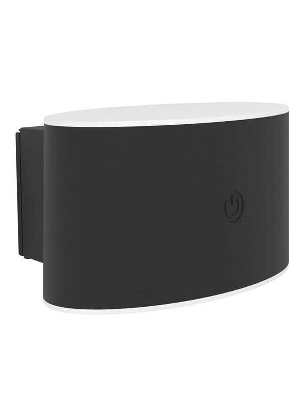 EGLO VALGIANO UTOMHUS VÄGG L120 300LM TOUCH SVART IP44