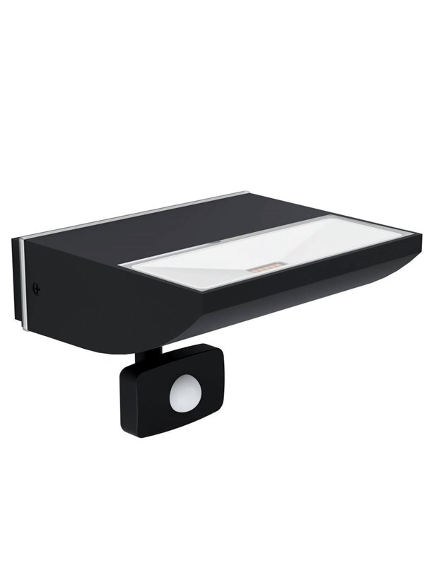 EGLO SORRONARO UTOMHUSVÄGG MED SENSOR 10.5W 1000LM IP44 SVART