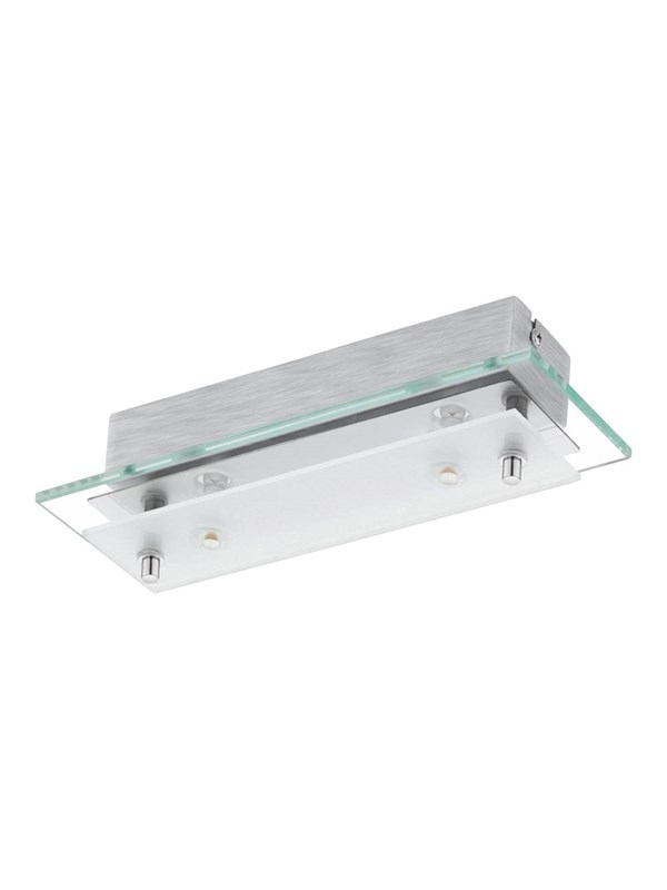 EGLO FRES 2 VÄGG 2L 250X85 SATIN/KLAR