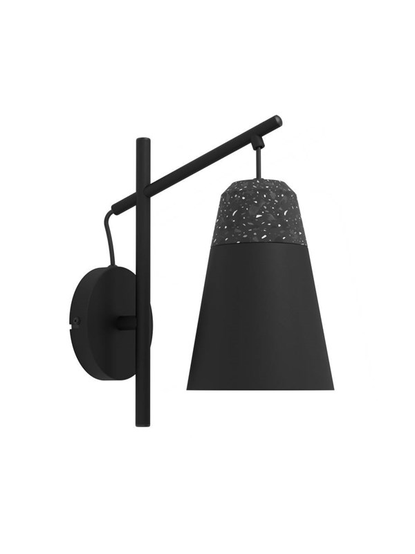EGLO CANTERRA'S WALL E27 Ø150 SVART