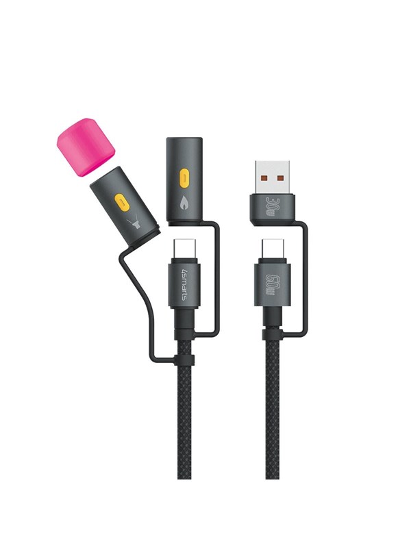 4smarts Explorer 4-in-1 USB-C Cable Set