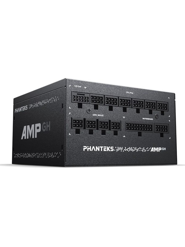 Phanteks AMP PH-P1200GH Strömförsörjning - 1200 Watt - 120 mm - ATX 3.1 - 80 Plus Platinum certificate
