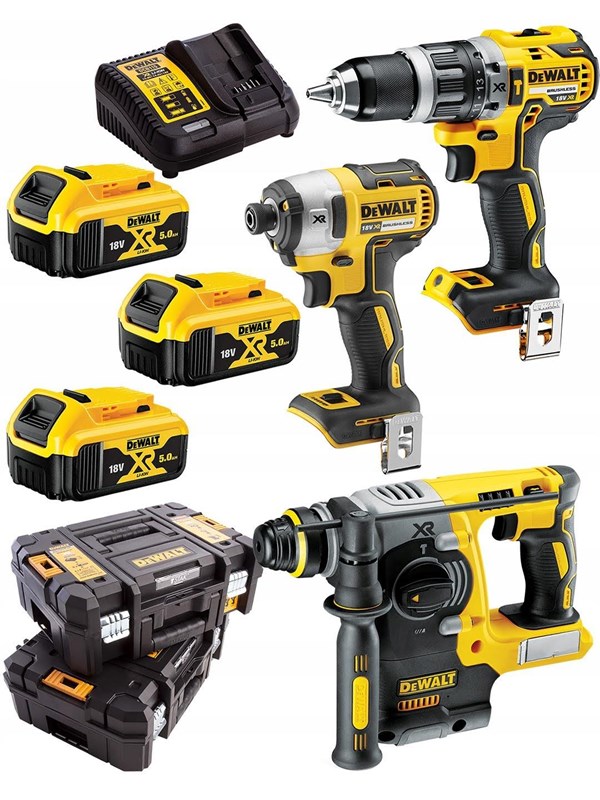 Dewalt DCK368P3T-QW Cordless Tool Kit