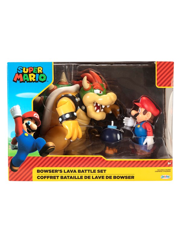 Produktfoto för Super Mario Bowsers Lava Battle Lekset