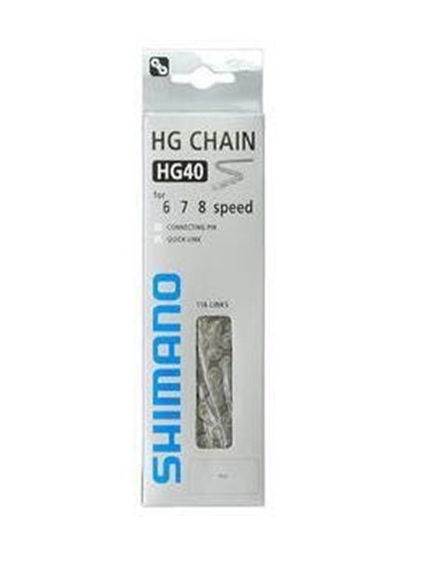 Produktfoto för Shimano Kedja CN-HG40 7/8 växlar