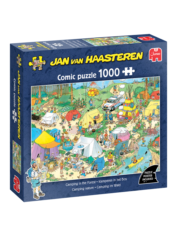 Jan van Haasteren Camping in the Forest(1000)