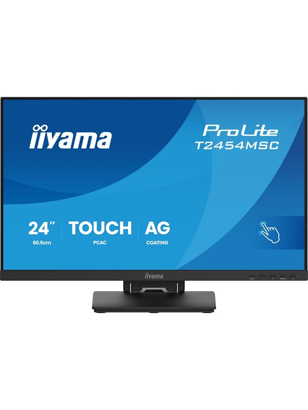 24" iiyama ProLite T2454MSC-B3AG - LED monitor - Full HD (1080p) - 24"