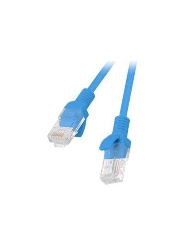 Lanberg patch cable - 1 m - blue RAL 5012 - Blå - 1m