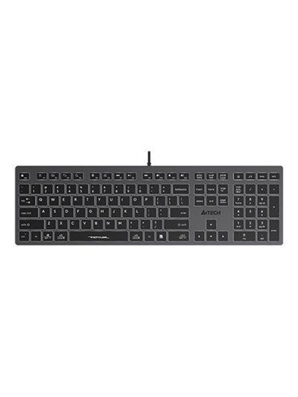 A4Tech FSTYLER FX60H - Tangentbord - Grå