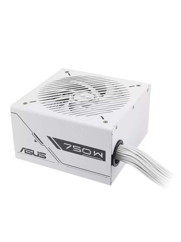 ASUS Prime 750B White Strömförsörjning - 750 Watt - 135 mm - ATX 2.54 - 80 Plus Bronze certificate