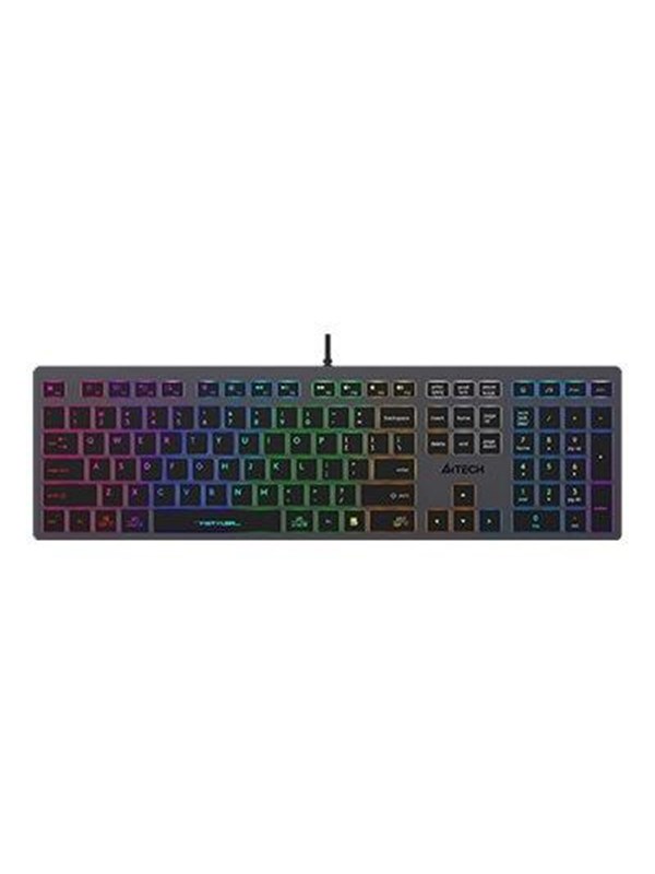 A4Tech FSTYLER FX60H - Tangentbord - Grå