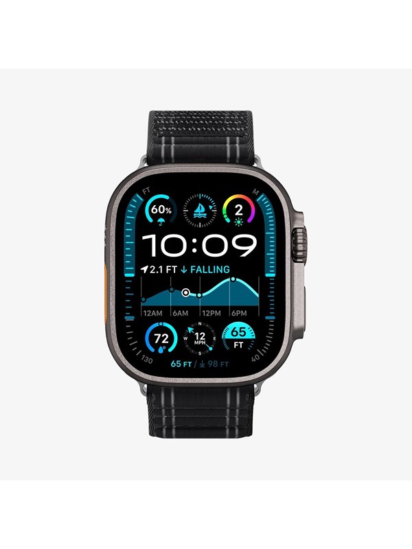 Produktfoto för Spigen Apple Watch (44/45/46/49 mm) Armband WBF0 - Svart