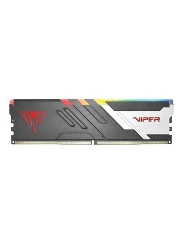 Patriot Viper Venom RGB DDR5-6000 - 16GB - CL30 - Single Channel (1 pcs) - AMD EXPO &amp; Intel XMP - Svart med RGB