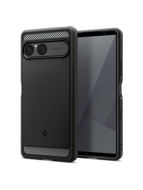 Spigen Rugged Armor - matte black - Sony Xperia 10 VII