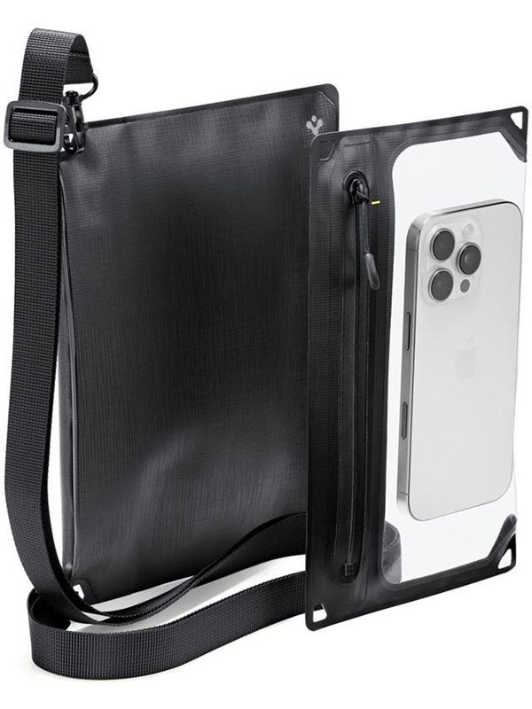 Spigen Aqua Shield WaterProof Case A640 (Dual - Crossbag) 1 Pack - black