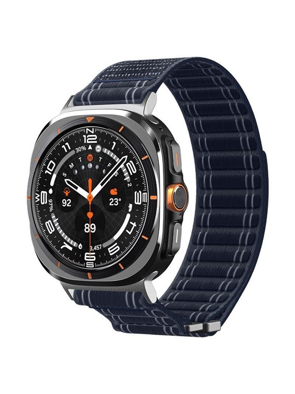 Spigen Fabric Band (hook-and-loop) - navy - Samsung Galaxy Watch Ultra 47mm