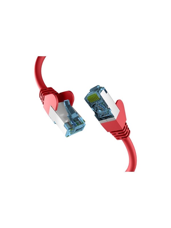 M-CAB EFB-Elektronik patch cable - 10 m - red - Röd - 10m