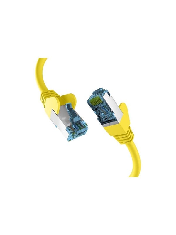 M-CAB EFB-Elektronik patch cable - 10 m - yellow - Gul - 10m