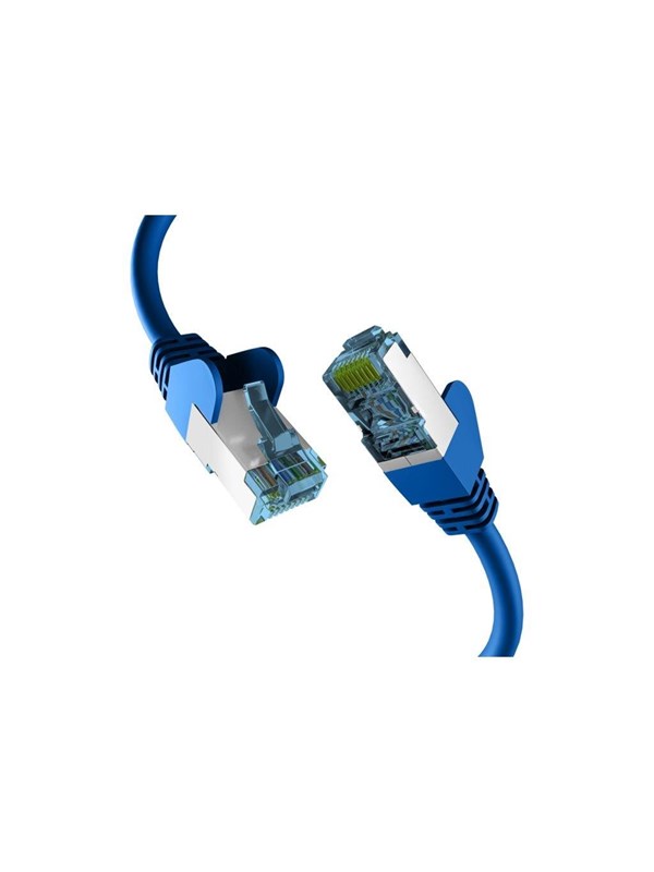 M-CAB EFB-Elektronik patch cable - 10 m - blue - Blå - 10m