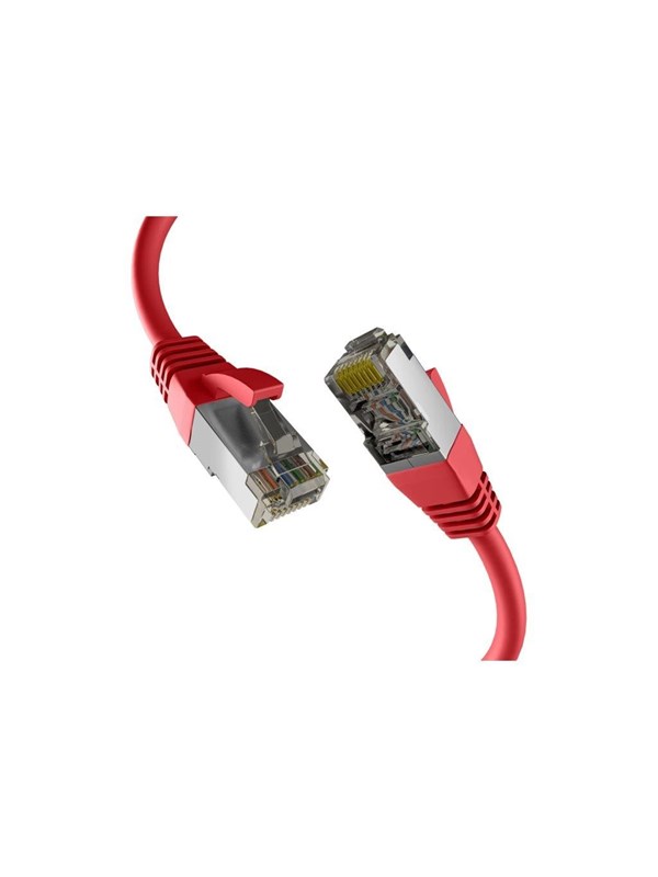 M-CAB EFB-Elektronik patch cable - 1.5 m - red - Röd - 1m