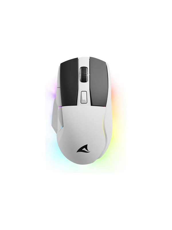 Sharkoon SKILLER SGM50W - Mouse - Optic - 6 knappar - Vit
