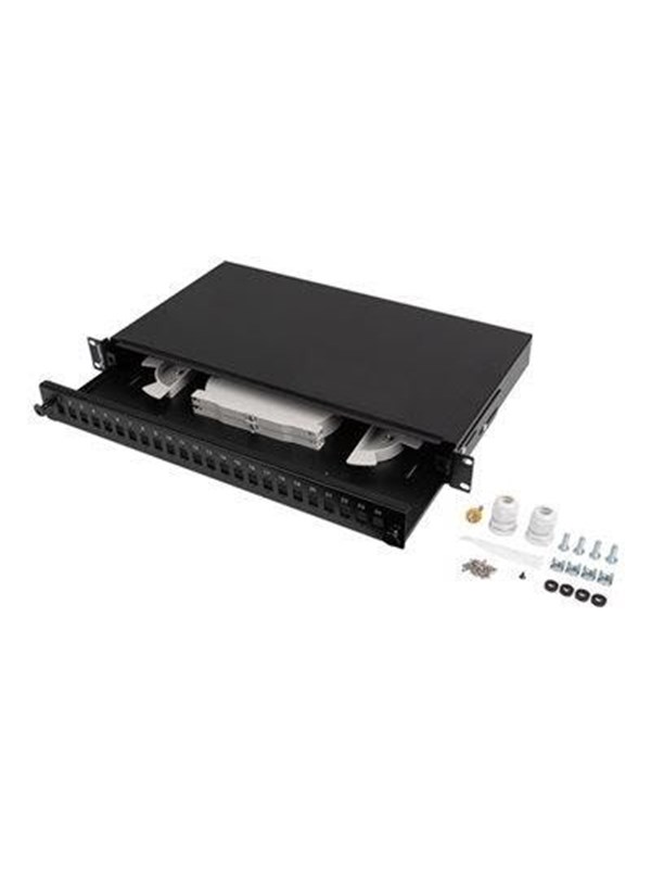 Lanberg patch panel - 1U - 19" - 24 x SC simplex / 24 x LC duplex