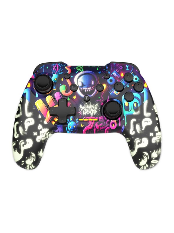 Trade Invaders Shining Graff (Glow in the Dark Paint) - Wireless Controller - Nintendo Switch