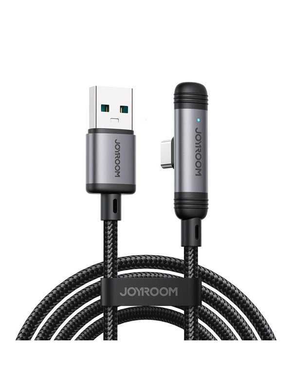 Joyroom S-A56 EnjoyX Series 90° USB-A - USB-C 3A cable 1.2m - black