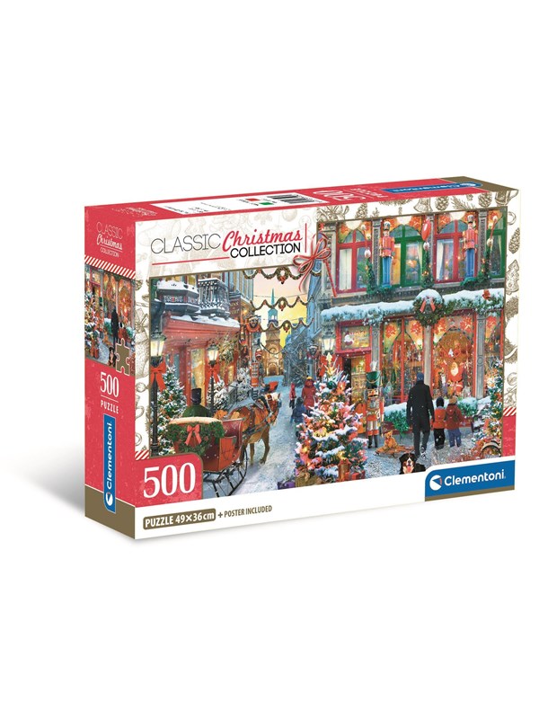 Clementoni Jigsaw Puzzle The Joy of Christmas - 500 pcs. Golv