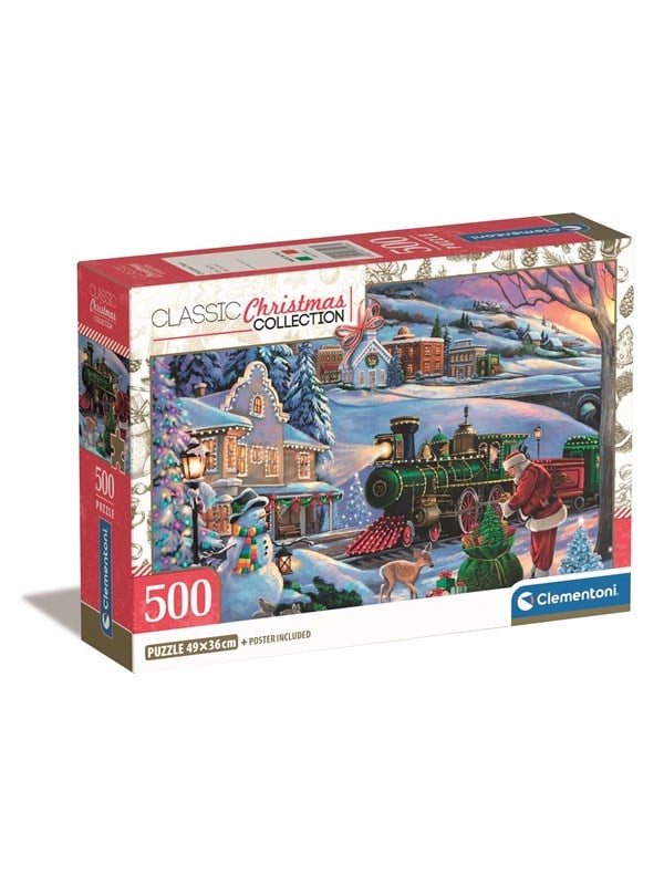 Clementoni Christmas Train Puzzle - 500 pieces Golv