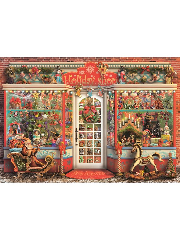 Clementoni Christmas Shop Puzzle - 1000 pcs. Golv