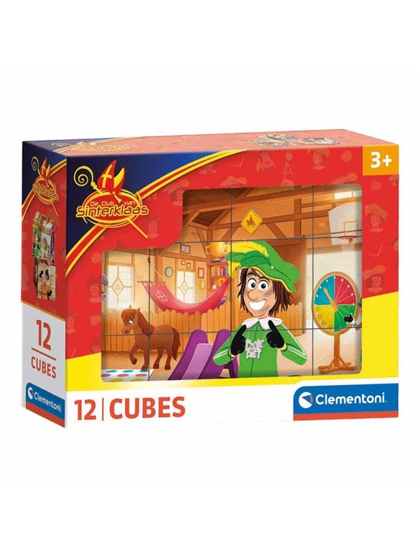 Clementoni Block Puzzle Sinterklaas - 12 pcs. Block