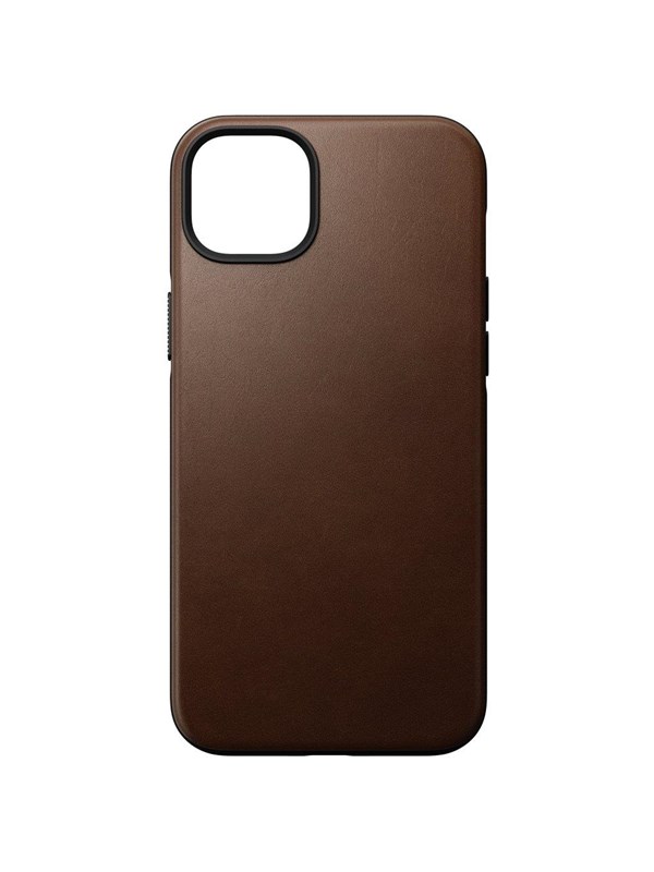 Nomad Modern Leather Case - iPhone 14 Plus Rustic Brown  Leather