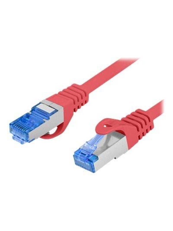 Lanberg patch cable - 1 m - red RAL 3017 - Röd - 1m