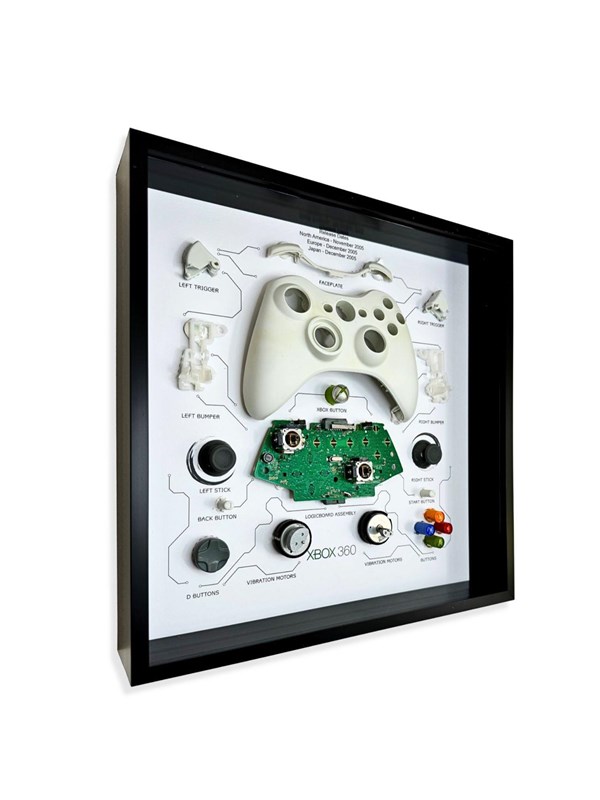 GRC - Retro Art Microsoft Xbox 360 Wireless Controller Display - Bild