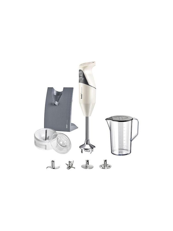 Bamix Stavmixer Swissline M200 Foodbytwins creamy white - 200 W