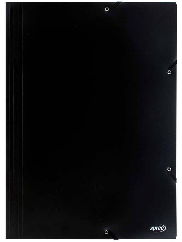 SPREE Elastic folder PP C3 BLACK