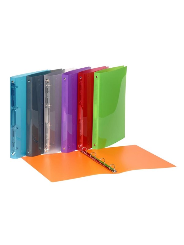 Viquel Ring binder A4 4R Ø15mm ORANGE
