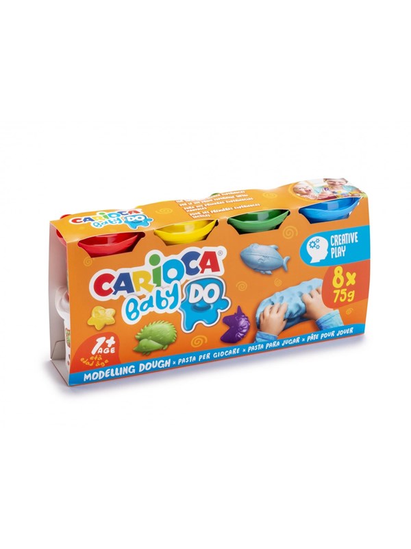 Carioca BABY Modeling Wax 8*75gr. - SEK 114 - Spara 21%
