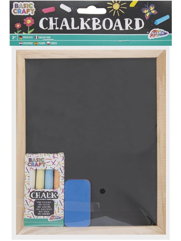 Creative Craft Group Chalkboard 20*16cm. w. 4 pcs. chalk