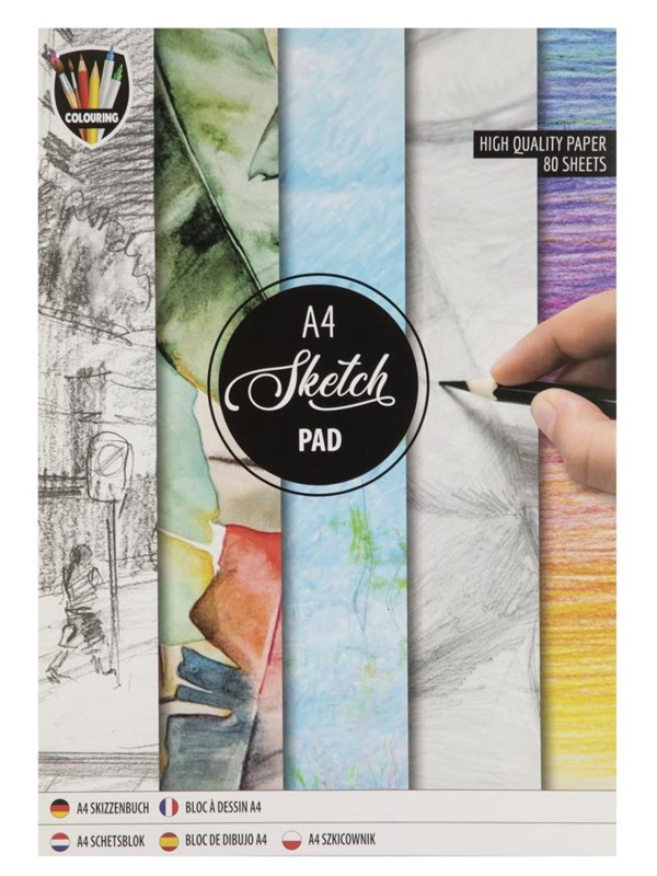 Creative Craft Group Sketchpad A4 80 pages 70g.