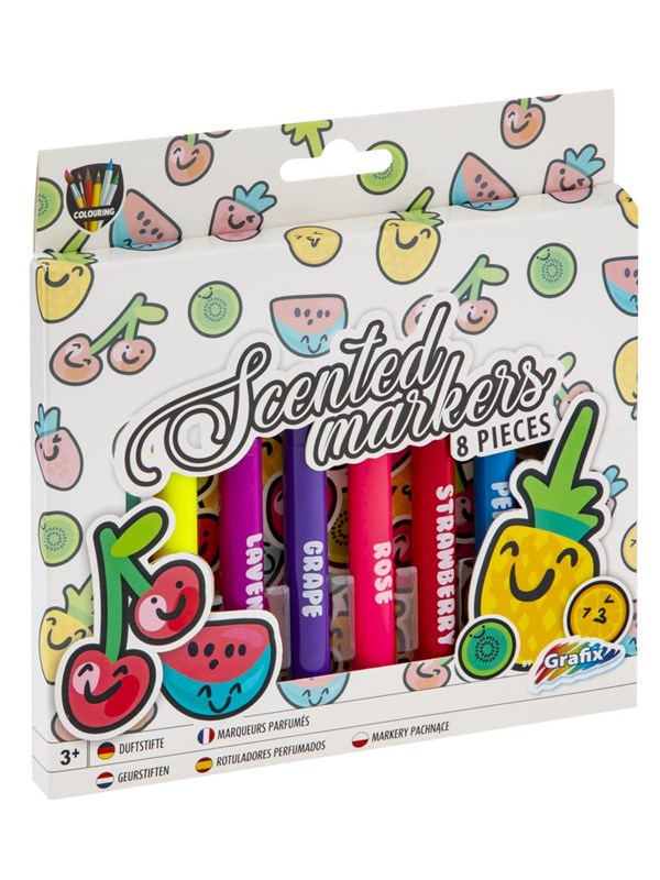 Hobby Mate Scented markers 8 pcs.