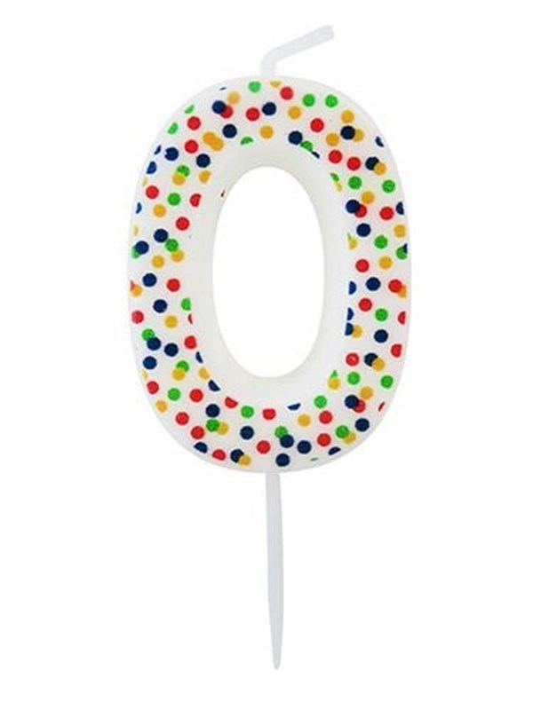 SCANSEASON Light with number 0. 7.5cm high