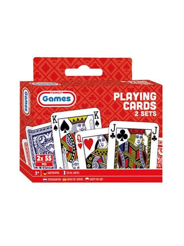 Creative Craft Group Playing cards box with 2 sets of cards