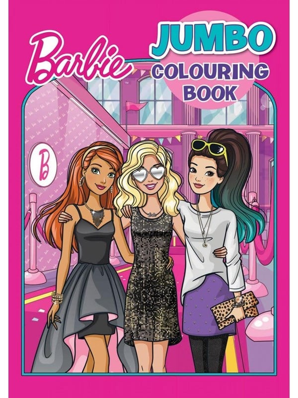 Alligator BARBIE JUMBO Coloring Book