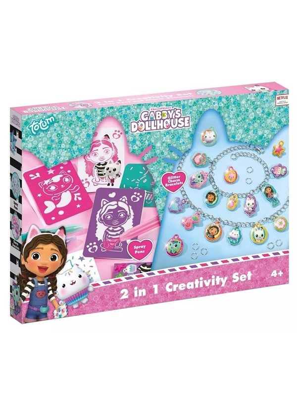 Totum Gabby's Dollhouse - 2in1 Creativity Craft Set