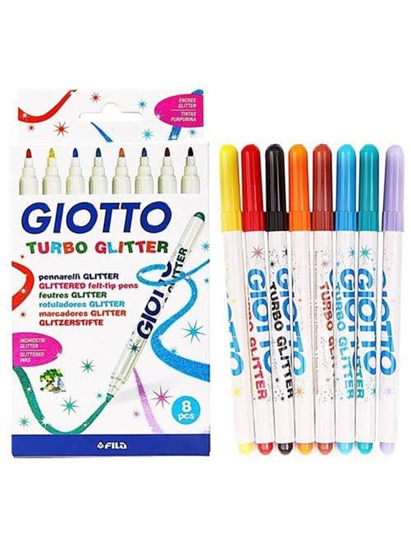 Giottos Turbo Glitter Glitter markers 8 pcs.