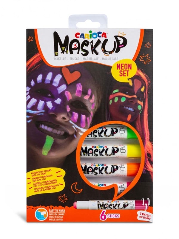 Carioca MASKUP face color. 6 pcs.